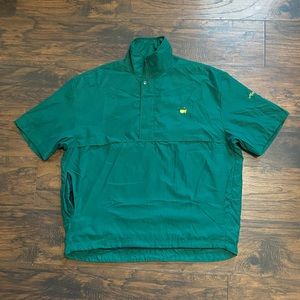 Masters Augusta Sunderland of Scotland SS 1/4 zip Wind Shirt / Jacket Large